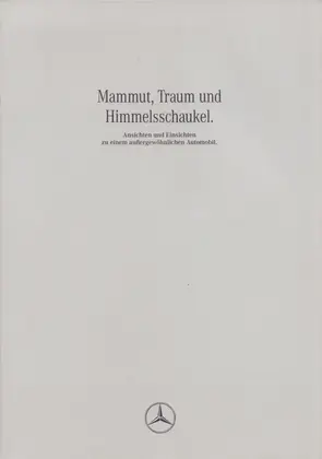 MAMMUT TRAUM HIMMELSSCHAUKEL